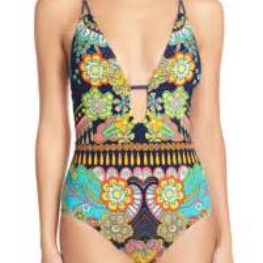 NANETTE LEPORE Utopia Goddess Swimsuit--Size--XS - Picture 1 of 7
